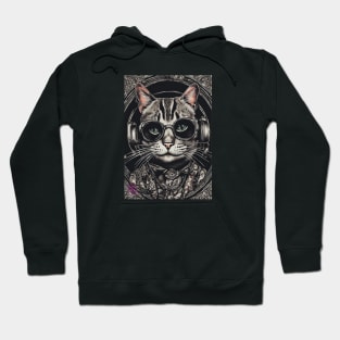 Steampunk Cat Hoodie